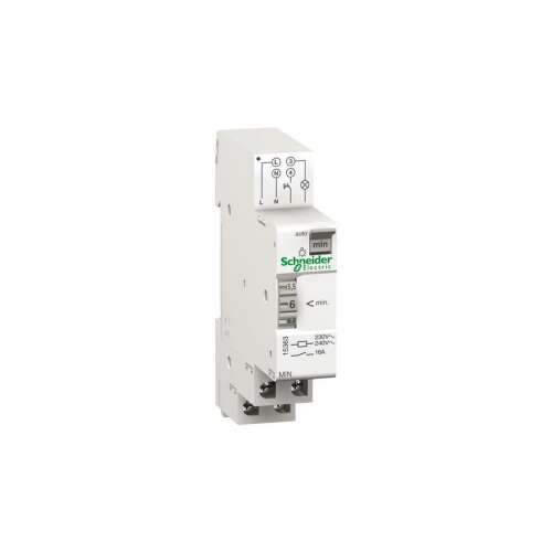 Schneider Electric Acti 9 MIN Lépcsőházi Időrelé 15363, 230V 50Hz, 16A