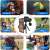 OEM professional HD 40X60 high-resolution monocular telescope with smartphone holder and tripod for bird watching, camping, hiking, wildlife, hunting, concerts - usage examples