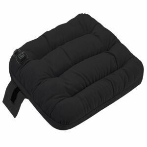 Black StartONTeam Graphene USB Heated Seat Cushion - Warming cushion