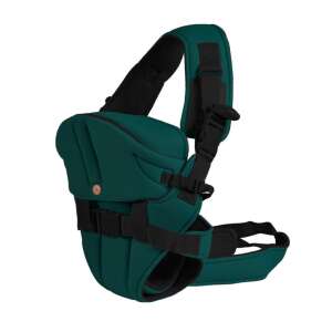 Cangaroo Carry Go babahordozó, ergonomikus zöld kenguru hordozó csecsemőknek 3,6-13 kg - Cangaroo
