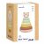 Tooky Toy Fa játék gyűrűpiramis maci 12+hó 108416231