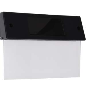 Solárna tabuľa domového čísla s LED osvetlením, 1,2V NI-MH 600MAH