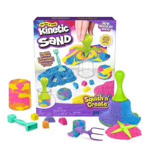 Set Kinetic Sand - Squish n'create 142123155 - Creative Toy