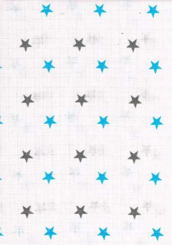 Textil pelenka 1db - Csillag #kék-szürke 30307610