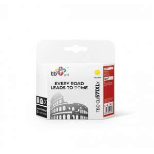 Cartuș de cerneală compatibil TB Print TBC-CLI571XLY 12,5 ml galben pentru imprimante Canon - Consumabile pentru imprimantă