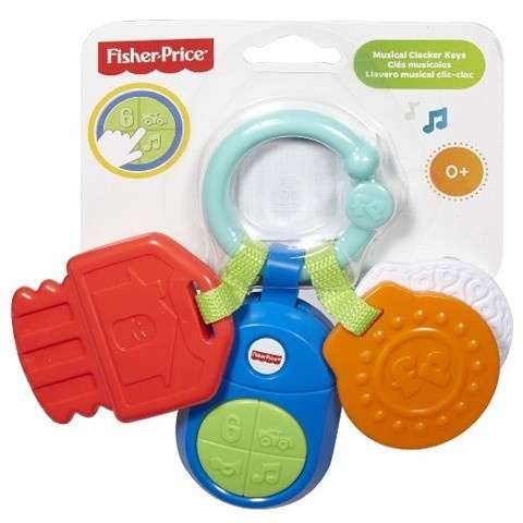 Fisher Price Felakasztható zenélő játék - Kulcsok 30305588