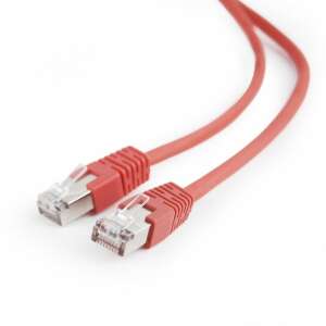 Gembird PP22-2M/R rotes FTP Cat.5e RJ45 Patchkabel, 2 Meter - FTP-Kabel