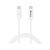 Sandberg USB4 Gen 3x2 C-C Kábel - 1m, Fehér 108508305