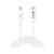Sandberg USB4 Gen 3x2 C-típusú kábel 2m - Fehér