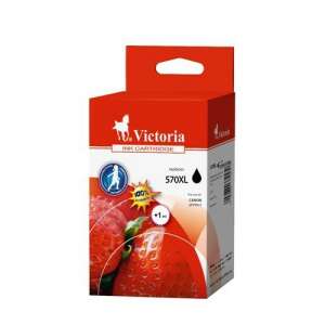 Victoria PGI-570BXL fekete tintapatron Canon nyomtatókhoz - Nyomtató kellék