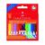 Faber-Castell 12er-Set radierbare feine Wachsmalstifte 58241138