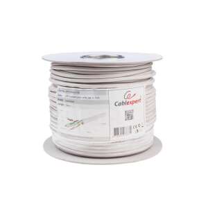 Gembird FTP shielded solid cable, cat. 6, CCA, gray, 100m spool - Gembird