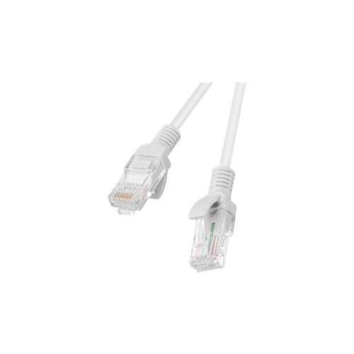 Lanberg PCU6-20CC-0100-S RJ45 Cat 6 UTP Patchkabel, 1 Meter, grau, 10er Pack