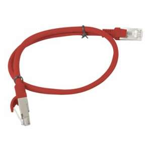 LANBERG PCU5-10CC-0050-R rotes RJ45 Patchkabel, cat. 5e UTP, 0.5m - Cat