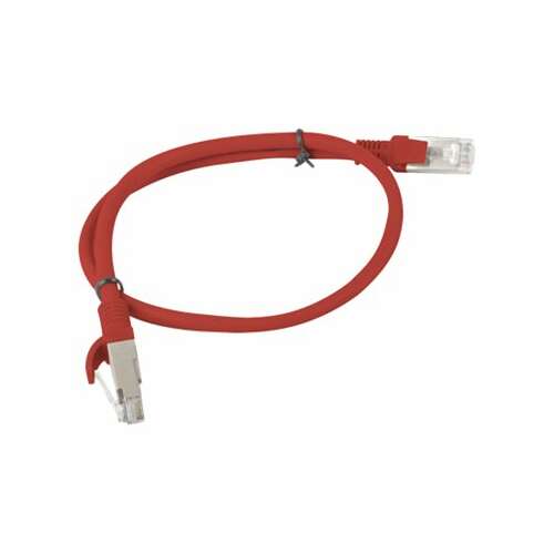 LANBERG PCU5-10CC-0050-R rotes RJ45 Patchkabel, cat. 5e UTP, 0.5m