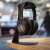 LAMAX NoiseComfort2 ANC Active Noise Cancelling Headphones, Black, on a stand