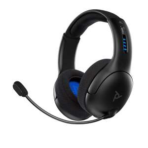 Cască de gaming stereo wireless PDP LVL50 pentru PlayStation 5 și PlayStation 4, Negru - PDP