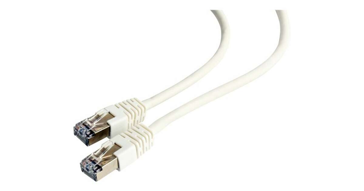 UTP starres Netzwerkkabel der Kategorie 6 GEMBIRD PP6-1M/W Weiß 1 m 141917618