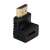Akyga AK-AD-01 HDMI derékszögű adapter, fekete