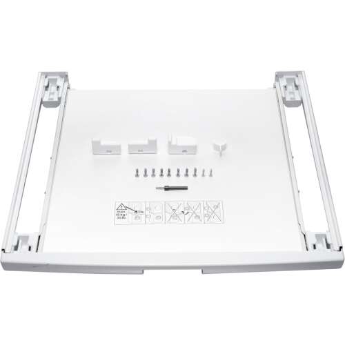 Bosch WTZ11400 white pull-out assembly frame for washing machines