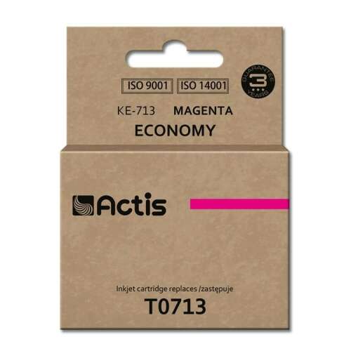 Actis KE-713 Magenta Festékalapú Tintapatron - Epson - 13,5 ml