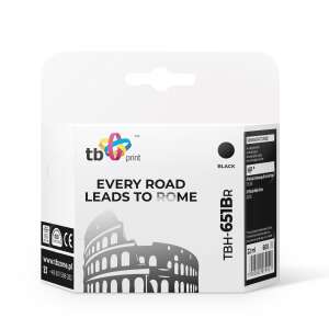 Cartuș de cerneală compatibil negru TB Print TBH-651BR 22 ml 600 pagini - TB Print