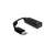 Adaptér kábel DeLOCK 61849 DisplayPort na HDMI, čierny, 0,125m