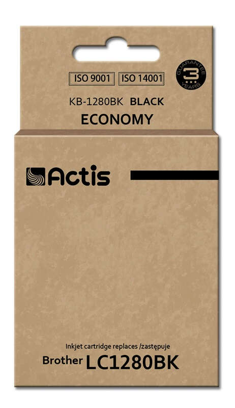 Actis KB-1280BK tintapatron 1 dB Kompatibilis Standard teljesítmé...