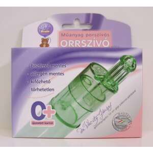 Baby Bruin orrszívó, újszülöttek számára biztonságos, BPA és allergén mentes, forralható és törhetetlen - Baba egészség