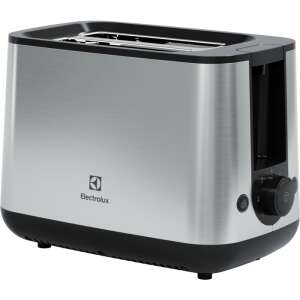 Electrolux E3T1-3ST 2-Scheiben-Toaster, Edelstahl und Schwarz - Wasserkocher, Sandwichmaker, Standmixer, Toaster und Entsafter für Obst und Gemüse, Pressen