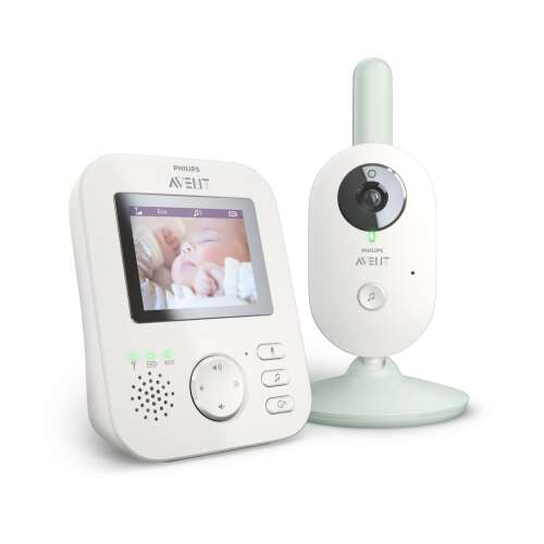 Philips AVENT Baby monitor SCD831/52 videós babafigyelő 300 M FHSS Fehér