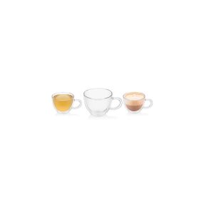 ETA Cappuccino double-walled glass cups set, tea, coffee, cappuccino - Coffee & Tea Set
