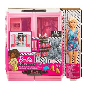 Mattel Barbie (GBK12) Fashionistas ruhásszekrény babával 39205233 