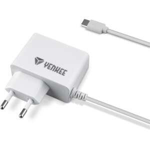 Yenkee Netzwerk-Ladegerät usb c YAC 2027WH 39205610 Ladegeräte für Telefone