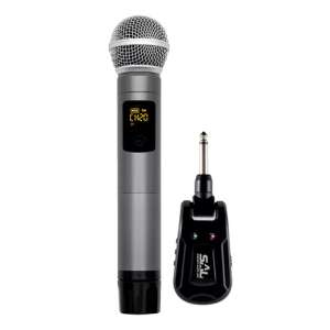 SAL MVN 300 wireless microphone set, handheld microphone with receiver - Microphone