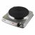 Home HG R 03SS portable cooktop angled view