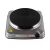 Home HG R 03SS portable electric cooktop, single burner, front view
