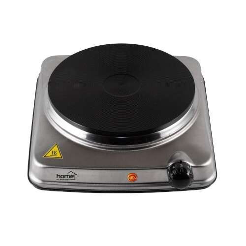Home HG R 03SS portable electric hotplate, 23 cm, 1 cooking zone, stainless steel