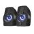 Trust 2.0 PC Hangfalak 22948 kék RGB LED világítással
