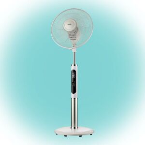 Home by Somogyi SFR 40 3D white standing fan - Home by Somogyi