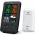 Sencor SWS 7300 weather station with outdoor sensor displaying weather data