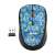 Trust Yvi wireless mouse with peacock design, 8 meter wireless range, compact size