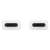 Priză cablu Samsung USB Type-C la Type-C, imagine de aproape