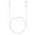 Cablu USB Samsung Type-C la Type-C, alb, 1 metru