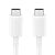 Близък план на конекторите на кабела Samsung USB-C