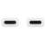 Nahaufnahme des Samsung USB Type-C auf Type-C Kabel Steckers