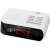 Trevi RC827-W white alarm clock radio with digital display and snooze function