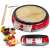 Ariete Crepe Maker, red electric crepe maker with non-stick surface, making delicious crepes with toppings