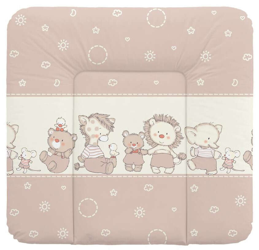 Puha Pelenkázó lap 70x75cm - Szafari - barna
