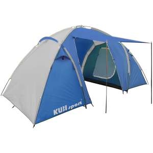 KUB Sport Családi Sátor 4 Fő - Sötétített Hálószobák - Vízálló